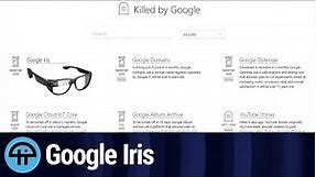 Google Iris: Killed By Google