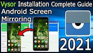 How to Install and Use Vysor on Windows 10 [ 2021 Update ] Mirror Android Device | Complete Guide