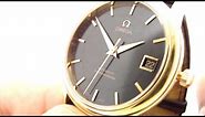 Omega DeVille Limited Edition 18K Gold Watch