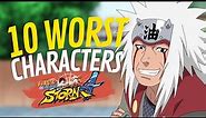 10 Worst Characters in Naruto Ultimate Ninja Storm 4