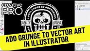 Illustrator How-To: Add Grunge to Vector Artwork // Three Minutes Max