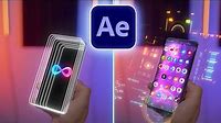 Augmented Hologram Phone VFX Tutorial in After Effects
