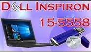 Dell Inspiron 15-5558 | How To install Windows 7 | 8 | 10 Pro in Dell Inspiron 15-5558 From Pendrive