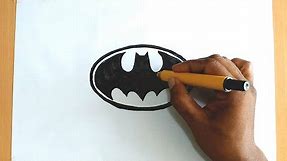 How to Draw the Batman Logo