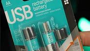 Rechargeable Battery ColorWay AA USB 1200 mAh 1.5V (2pcs.) (CW-UBAA-02)