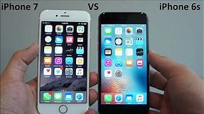 Apple iPhone 7 vs iPhone 6s Comparison