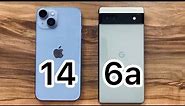 Google Pixel 6a vs iPhone 14