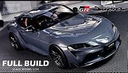 Toyota GR Supra A90 | Tamiya | 1/24 | Scale Model Full Build | ASMR |
