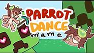 Parrot Dance Meme but with Creepers | Wholesome Minecraft Animation Meme