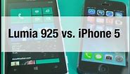 Nokia Lumia 925 vs. iPhone 5 - Hardware Comparison