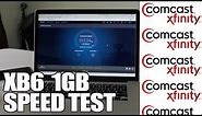 Xfinity XB6 1gb Speed Test