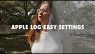 How To EASILY Film In Apple Log With The iPhone 15 Pro