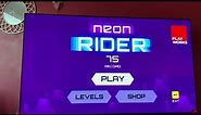 PLAYING NEON RIDER! Getting Awesome Wins!