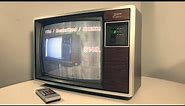 1986 Zenith Space Command vintage television