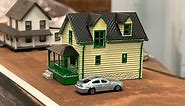 Build Review of a $13 Ebay N Scale House Kit from Eve Models.