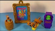 1997 SCOOBY DOO KFC U.K. EXCLUSIVE SET OF 4 COLLECTORS MEAL TOY COLLECTION VIDEO REVIEW