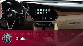 Alfa Romeo Giulia - Apple CarPlay integration for iPhone