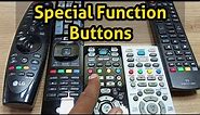 How To Use The Coloured Special Function Buttons On LG TV Remote Controls: Red, Green, Yellow & Blue