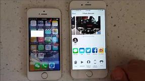 iPhone 6, Plus, 6S : How to Use AirDrop (Androids uses NFC, S Beam, Bluetooth, Wifi-direct))