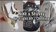 WORTH THE PRICE? - Nike Stussy Air Flight 89 Review + Holiday Clothing (Hoodie, Jacket + More)