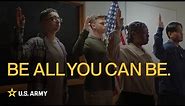 Be All You Can Be - U.S. Army's new brand trailer | U.S. Army