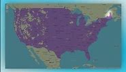 AT&T 4G Coverage Map in 2023 #shorts