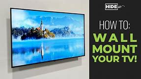 HIDEit Man Cave | Best Tips for Wall Mounting Your TV
