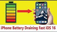 How to Fix iPhone Battery draining fast / iPhone 11 / 11 Pro Max max battery draining fast iOS 16