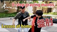 Introduction to 8-step praying mantis lesson 八步螳螂拳 盤肘