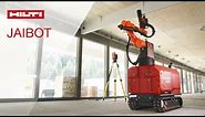 HOW TO operate the Hilti Jaibot - construction robot for overhead drilling applications