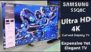 Samsung 55Q8C 55 inch Ultra HD 4K Curved TV In-Depth Review | Video & Sound Test