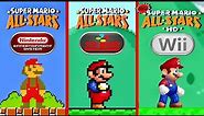 Evolution of Super Mario All-Stars||NES vs SNES vs Wii