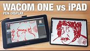 Wacom One vs iPad