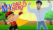 Mighty Raju : My Superhero Dad Father's Day Celebration | Super Dad's Day | Cartoon for kids