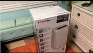 Unboxing the Toshiba portable 10000 btu Air conditioner