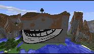 Minecraft Trollface Timelapse