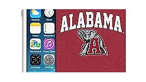 Head Case Designs Officially Licensed University of Alabama UA Campus Logotype Soft Gel Case Compatible with Apple iPhone 5 / iPhone 5s / iPhone SE 2016