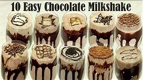 10 Easy Chocolate Milkshake Recipe – How to Make Chocolate Summer Drinks