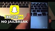Snapchat Hack iOS 9.3.4/10 NO JAILBREAK: How to Install Snapchat++