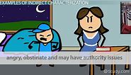 Indirect Characterization | Definition, Types & Examples
