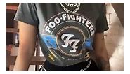 Camiseta Baby Look Foo Fighters Vintage