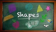 Beginner Art Education - All About Shapes - Elements of Design Lesson 2 - Art For Kids
