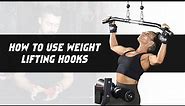 How to Use Weight Lifting Hook Grips | Complete Guide to Using Weightlifting Hooks | DMoose