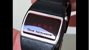 1976 Texas Instruments LED TI 501-1 Digital Watch