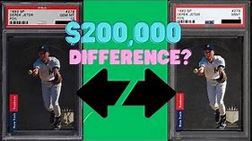 Almost Identical Derek Jeter Rookie Cards But $200K Difference in Value?