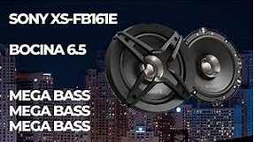 Bocinas 6.5 Sony XS- FB161E Mega Bass