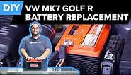 Volkswagen Mk7 Golf R Battery Replacement DIY (VW Mk7.5 Golf R)