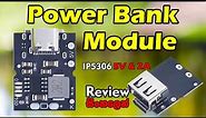 Power Bank Module - Type-C USB 5V 2A Boost Converter Step-Up Power Module for Lithium Batteries.