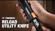 TOUGHBUILT Reload Utility Knife + 2 Blade Mags _ TB-H4S2-03