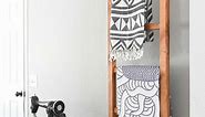 Wall Mounted Ladder for Blankets or Towels